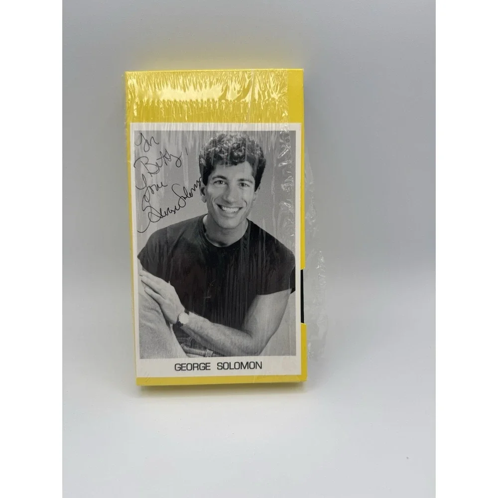 GEORGE SOLOMON: Live On Stage! VHS Tape - AUTOGRAPHED
